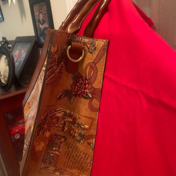 Patricia Nash beautiful bag with card wallet - Picture 3 of 11